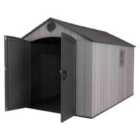 Lifetime 8ft x 12.5ft Outdoor Storage Shed - Grey