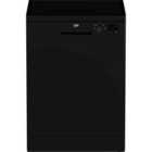Beko DVN04320B 12.9L 60cm Freestanding Dishwasher - Black