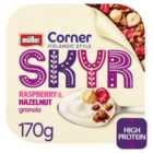 Muller Corner Skyr Icelandic Style Raspberry & Hazelnut Granola Yogurt 170g