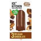 Ice Kitchen - Belgian Chocolate Ice Lolly 3 x 75g