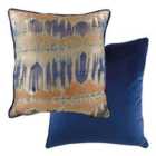 Evans Lichfield Inca Polyester Filled Cushion Polyester Royal