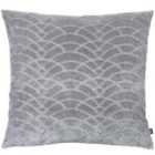 Ashley Wilde Dinaric Polyester Filled Cushion Viscose Polyester Smoke/Steel