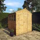 Mercia Shiplap Apex Timber Shed - 8 x 6ft
