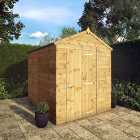 Mercia Shiplap Windowless Apex Timber Shed - 8 x 6ft