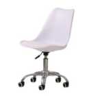 LPD Furniture Orsen Swivel Office Chair White