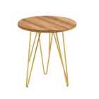 LPD Furniture Fusion Lamp Table Wood