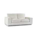 Luciana Luxury Jumbo Cord 3 Seater Sofa Cream