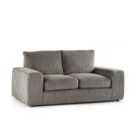 Luciana Luxury Jumbo Cord 2 Seater Sofa Charcoal