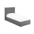 LPD Furniture Lucca Single Ottoman Lift Bed Grey