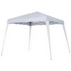 Outsunny Pop Up Gazebo Tent 3x3m - White