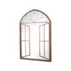 Mirroroutlet Home & Garden Lancaster Metal Arch Mirror
