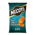 McCoy's Thai Sweet Chicken Multipack Crisps 6 per pack