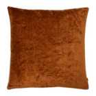 Ashley Wilde Kassaro Polyester Filled Cushion Cotton Viscose Henna