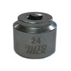 Autojack 24mm 3/8" Sq Drive Oil Filter Low Profile Socket