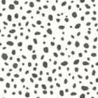 Holden Decor Dalmatian Black/White Wallpaper