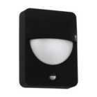 Eglo Salvanesco Outdoor Wall Light Sensor Black/White