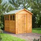 8X6 Power Overlap Apex Shed