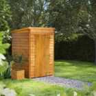 4X4 Power Overlap Pent Shed