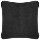 Native Natural Merino Wool 80Cm Pillow - Black