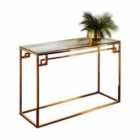 Native Home & Lifestyle Cesar Gold Console Table
