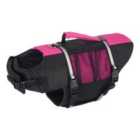 Bunty Adjustable Dog Life Jacket - Pink - Large