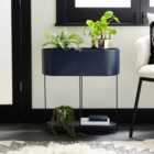 Oval Wide Metal Plant Stand