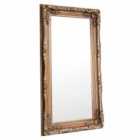 Crossland Grove Carved Regency Gold Leaner Mirror - 1755 X 895Mm