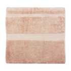 Paoletti Cleopatra Egyptian Combed Cotton Bath Towel Blush