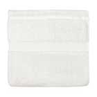 Paoletti Cleopatra Egyptian Combed Cotton Bath Towel White