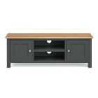 Bromley Black Wide TV Unit for TVs up to 55"
