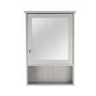 Rimini Grey Mirror Cabinet