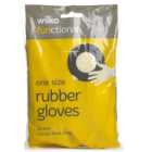 Wilko Rubber Gloves One Size 2 pack