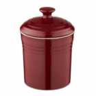 Barbary & Oak 17Cm Ceramic Storage Jar - Red
