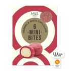 M&S Berries & White Chocolate Mini Ice Cream Bites 204g
