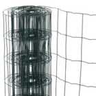 Pawhut 1Mx10M Chicken Wire Mesh With PVC Coated Netting