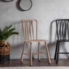 Crossland Grove Oxford Dining Chair (Set of 2) Light Wood 450X455X920mm