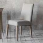 Crossland Grove Lex Dining Chair Cement Linen (Set of 2) Cream