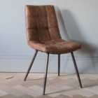 Crossland Grove Sandon Brown Chair (Set of 2)