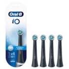 Oral-b iO Ultimate Clean Black Electric Toothbrush Heads - Pack Of 4