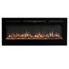 Living and Home 40 Inch LED Electric Fireplace Wall Mounted