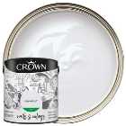 Crown Silk Emulsion Paint - Clay White - 2.5L