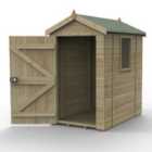 Forest Garden Timberdale T&G Pressure Treated 6x4 Apex Shed