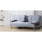 SleepOn Crushed Velvet Italian Style Luxury Sofa Bed