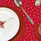 Red And White Star Wipe Clean Table Cloth