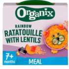 Organix Rainbow Ratatouille With Lentils Baby Food 7 months 130g