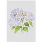 M&S Floral Thank You Card