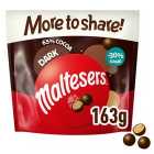 Maltesers Dark Chocolate More To Share Pouch Bag 163g