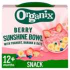 Organix Berry Sunshine Bowl With Yoghurt, Banana & Oats Toddler Meal 120g
