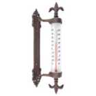 World of Weather Cast Iron Window Frame Thermometer