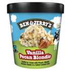 Ben & Jerry's Vanilla Pecan Blondie Ice Cream Tub 465ml